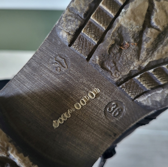 Rieker Women Peggy Blue Ankle Winter Boots Buckle Side Zipper 5.5 US 36 EU - Picture 8 of 10